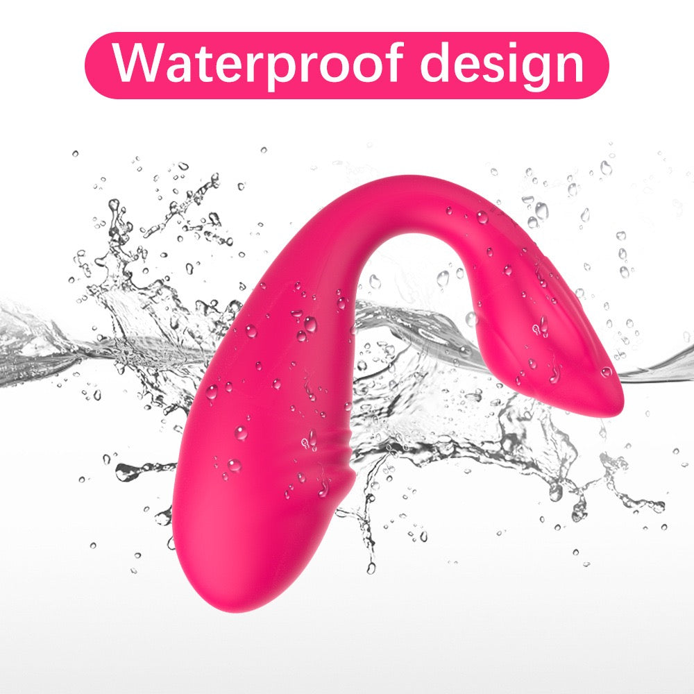 Wearable Outdoor Training Interactive Flirting Vibrator For Women-FM009