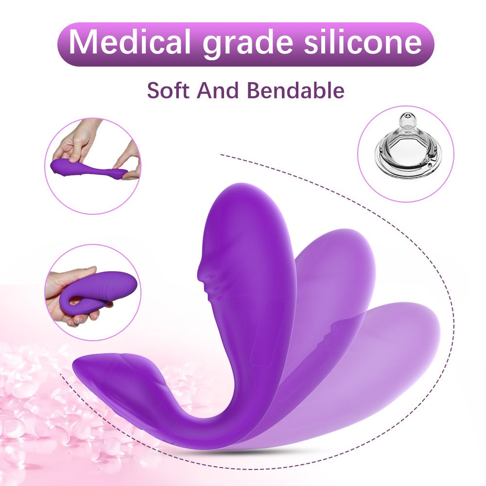 Wearable Outdoor Training Interactive Flirting Vibrator For Women-FM009