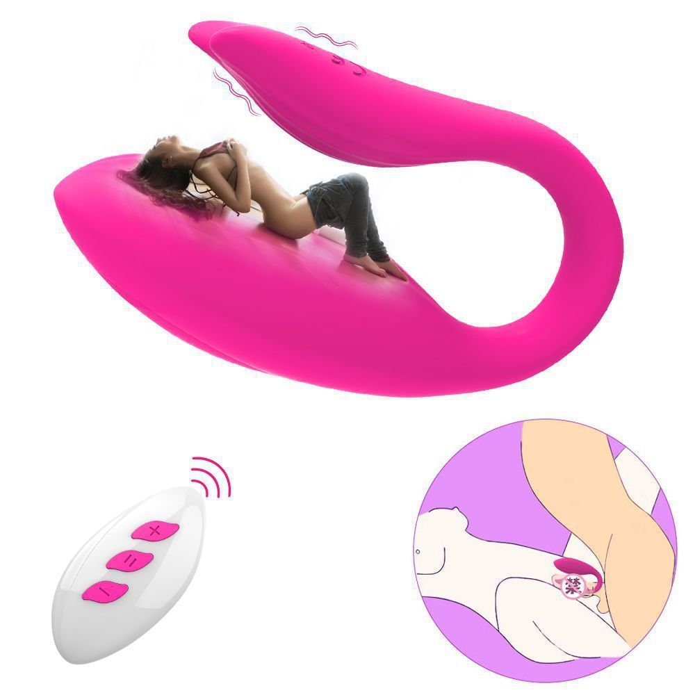 Aishia 0097 mermaid couple resonator U-shaped husband wireless remote control jumping egg G-spot wearing sex toys
