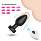 Rechargeable remote control fun vibrator liquid silicone anal sex supplies anal expander backyard anal plug