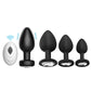 Rechargeable remote control fun vibrator liquid silicone anal sex supplies anal expander backyard anal plug